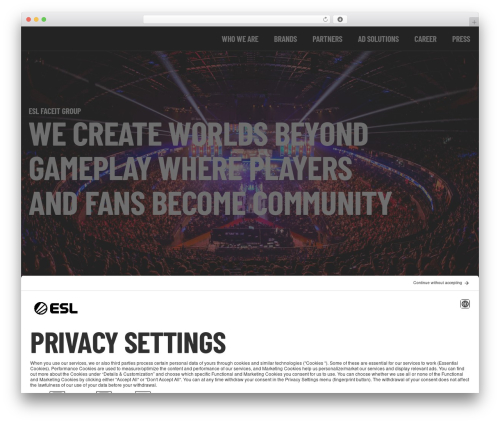 Hello Elementor free WordPress theme - eslfaceitgroup.com