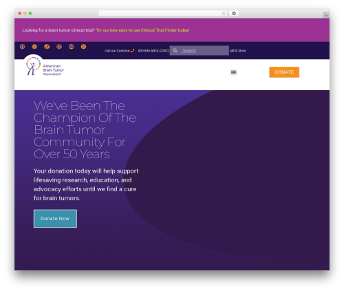 Hello Elementor free WordPress theme - abta.org