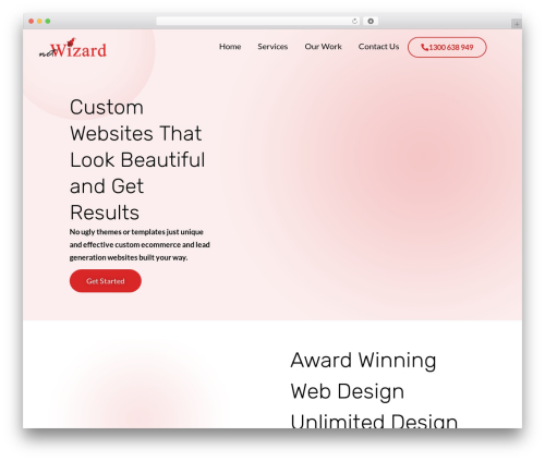 Hello Elementor free WP theme - netwizarddesign.com.au