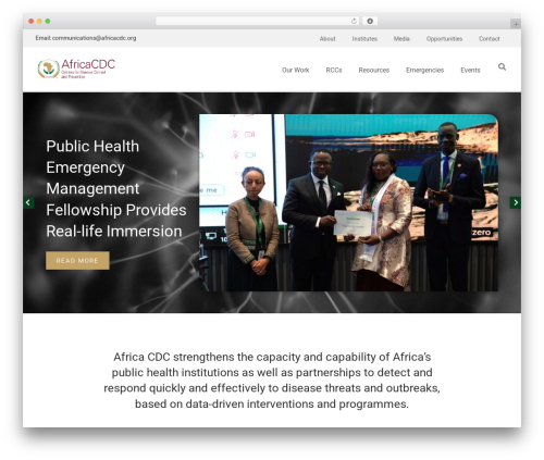 Hello Elementor theme WordPress free - africacdc.org