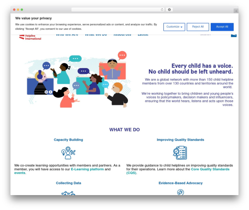 Hello Elementor theme WordPress free - childhelplineinternational.org