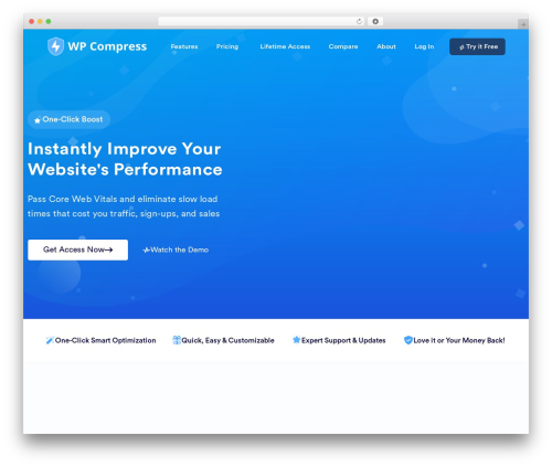Hello Elementor theme WordPress - wpcompress.com