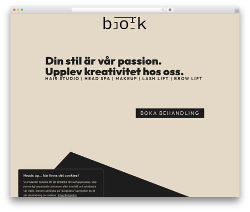 Hello Elementor WordPress page theme - bjorkstudio.se