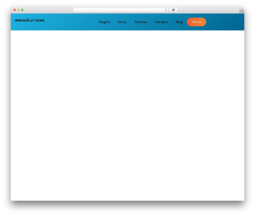 Hello Elementor WordPress page theme - wensolutions.com