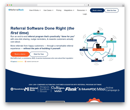 Hello Elementor WordPress theme for business - referralrock.com
