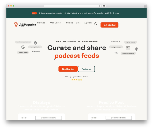 Hello Elementor WordPress theme free - wprssaggregator.com