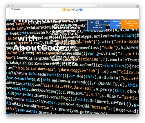 Hello Elementor WordPress theme - aboutcode.org