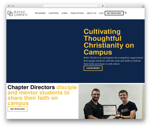 Hello Elementor WordPress theme - ratiochristi.org