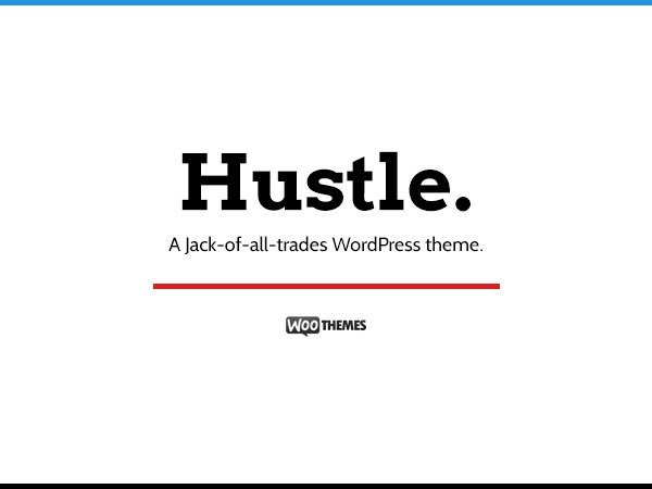 Hustle WordPress theme