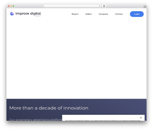 Improve Digital 2021 WP theme - improvedigital.com