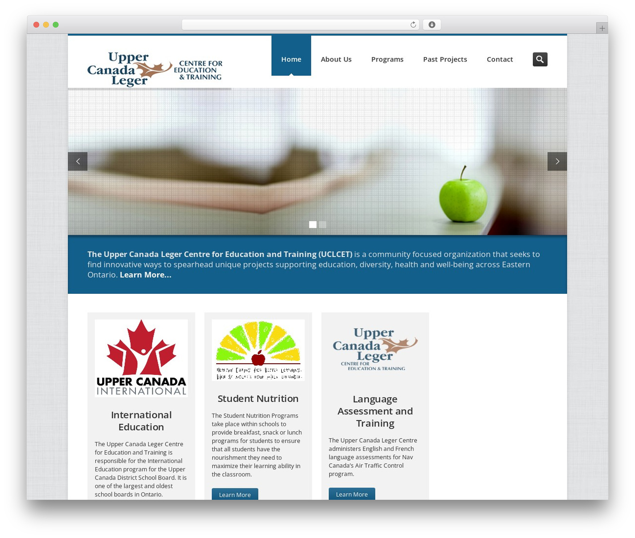 Inceptio WP theme - uclc.ca