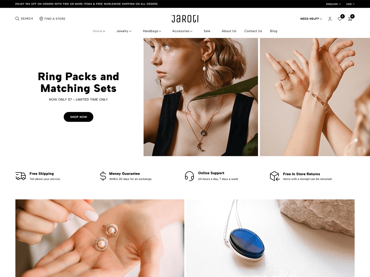 Jaroti premium WordPress theme