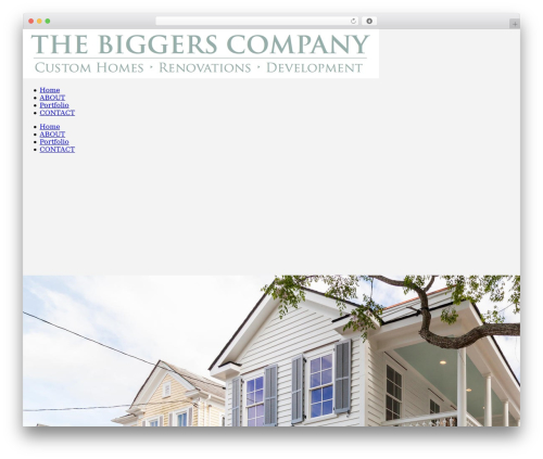 Jupiter business WordPress theme - thebiggerscompany.com