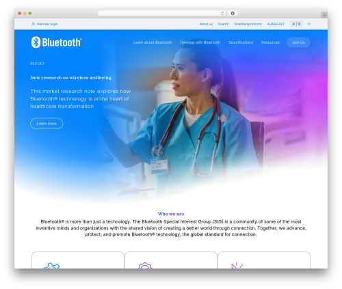 Cookie Notice & Compliance for GDPR / CCPA (cookie-notice) free WordPress plugin - bluetooth.com
