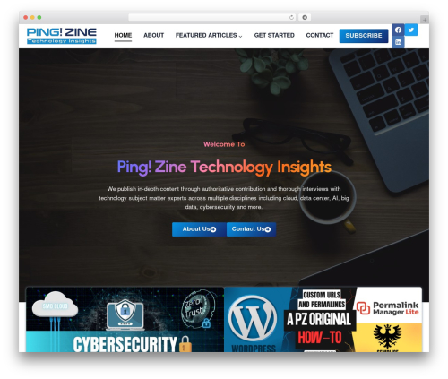 Kadence theme WordPress free - pingzine.com