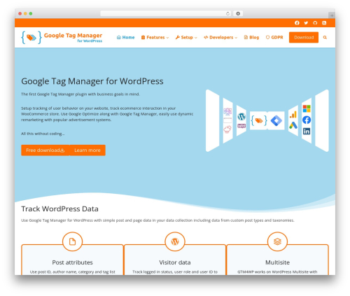 Kadence WordPress theme free download - gtm4wp.com