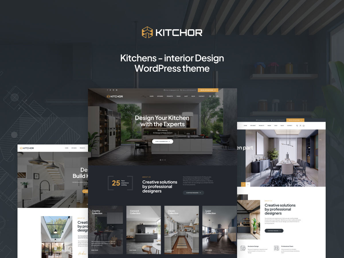 Kitchor Child premium WordPress theme