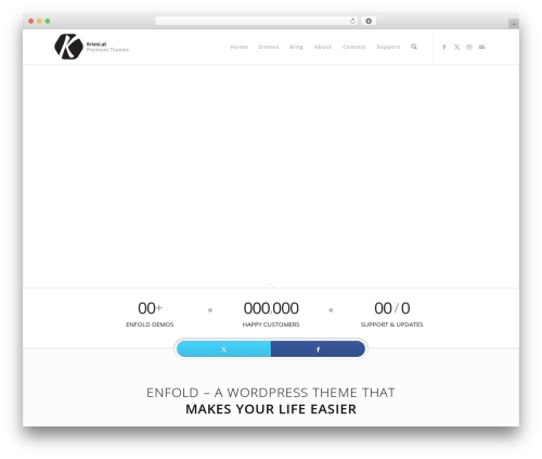 Kriesi.at WordPress theme - kriesi.at