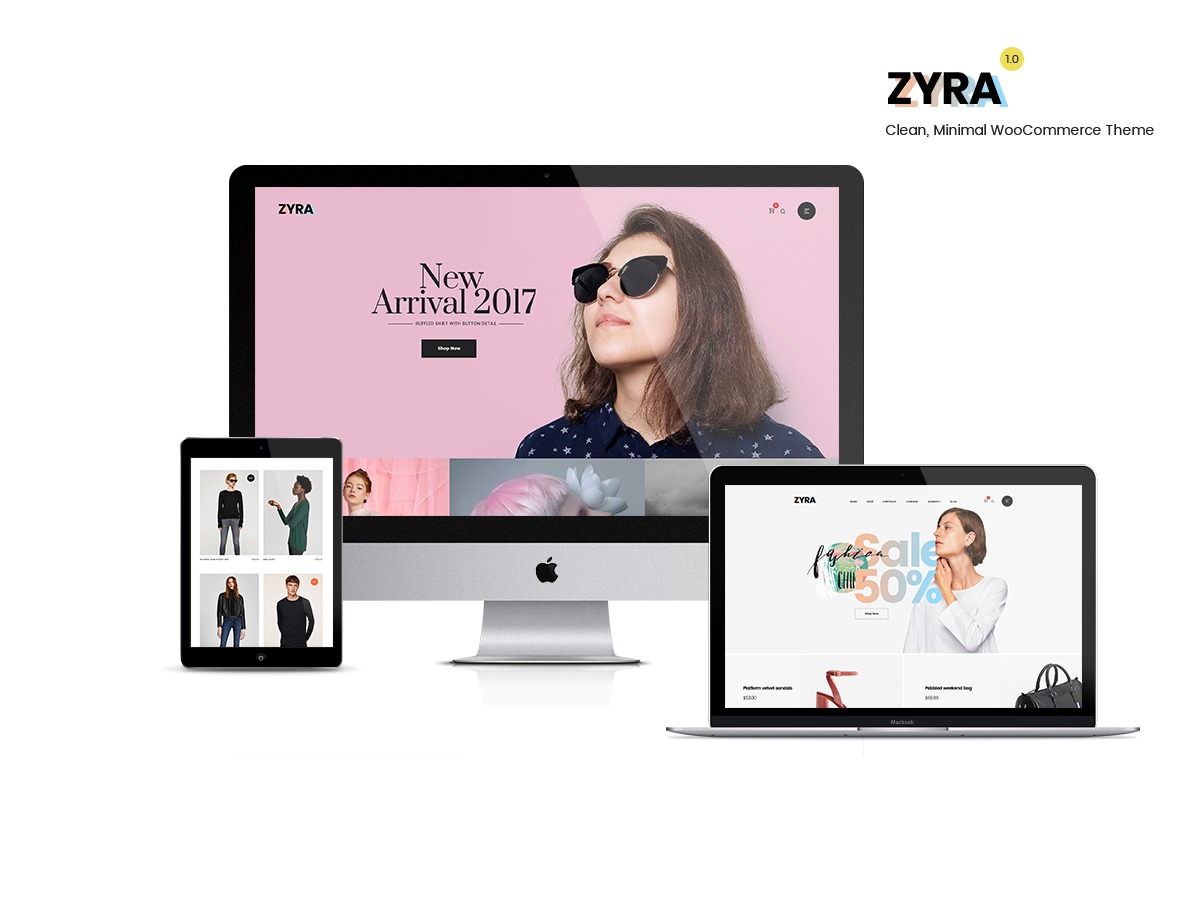 LA Zyra WordPress ecommerce theme