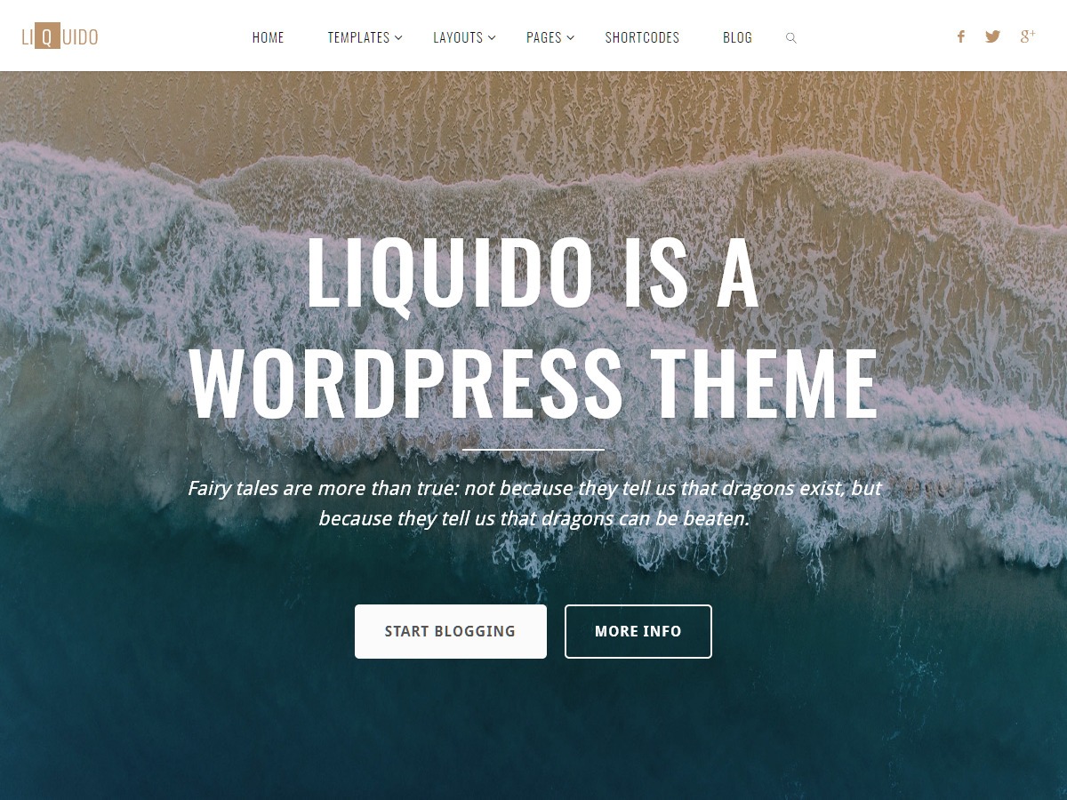 Liquido personal WordPress theme by Cryout Creations