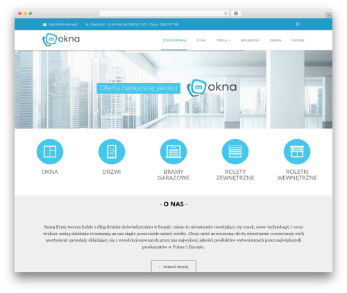 Maskitto Light WordPress theme download - m-okna.pl