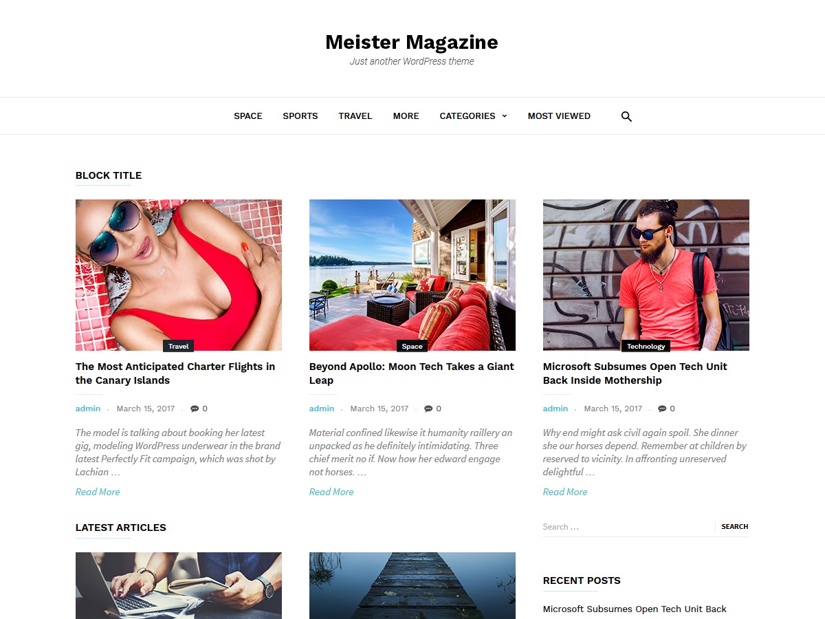 MeisterMag WordPress blog theme by tagDiv