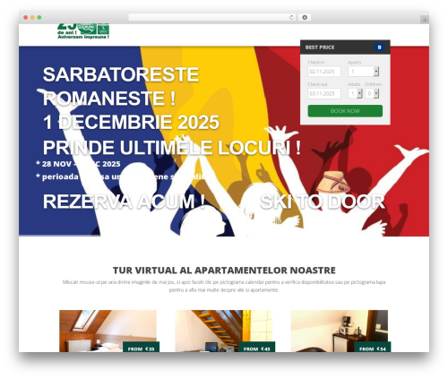 Nation WordPress page theme - traveland.ro