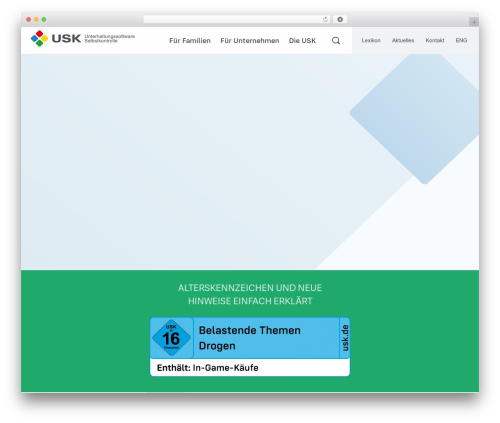 Neve Child theme WordPress - usk.de