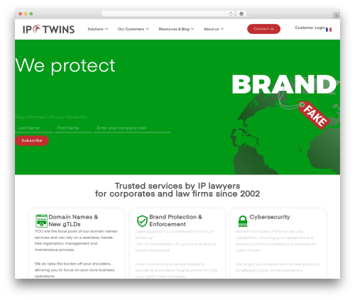 neve free WordPress theme - iptwins.com