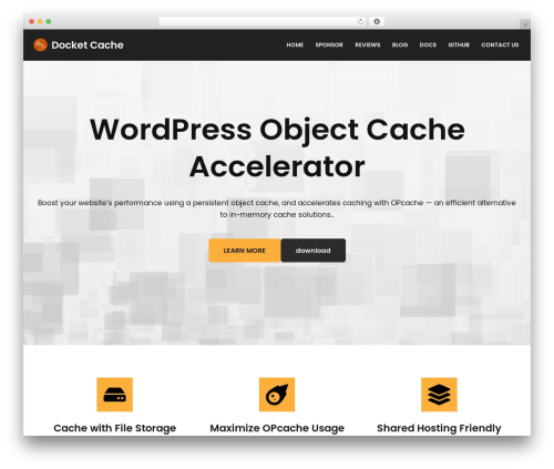 neve free WP theme - docketcache.com