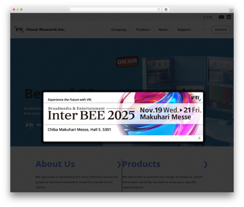 neve theme WordPress free - vricg.tv