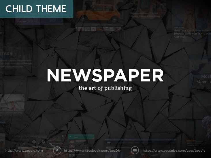 Newspaper 10 Child theme WordPress magazine theme by tagDiv