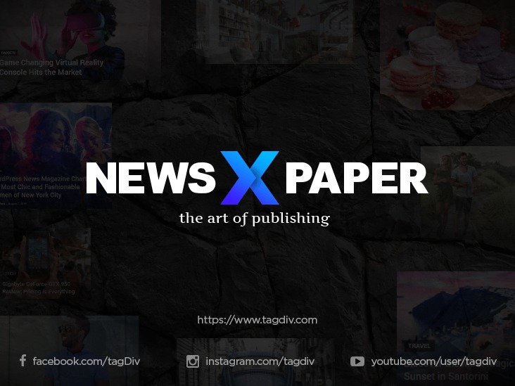 Newspaper best WordPress magazine theme by tagDiv