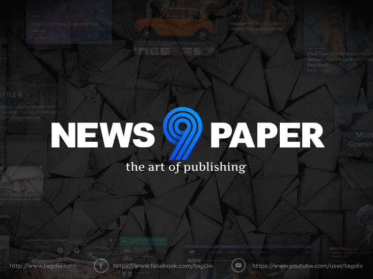 Newspaper WordPress news theme by tagDiv