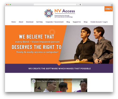 WooCommerce (woocommerce) free WordPress plugin - nvaccess.org