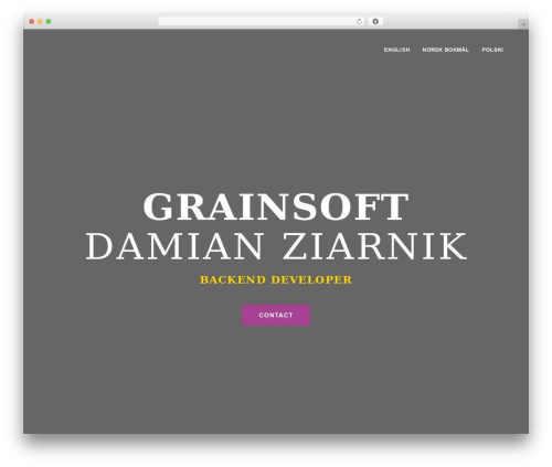 OceanWP best WordPress theme - grainsoft.pl