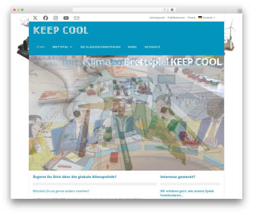 OceanWP free WordPress theme - climate-game.net