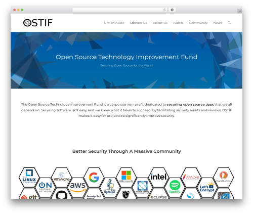 OceanWP free WordPress theme - ostif.org