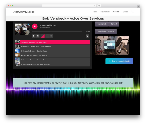 OceanWP free WP theme - driftawaystudios.com