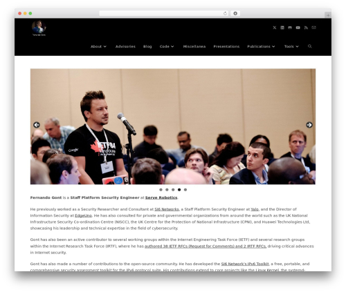 OceanWP free WP theme - gont.com.ar