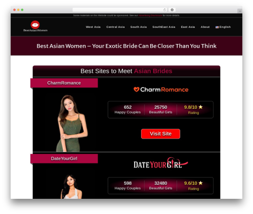 OceanWP free WP theme - bestasianwomen.com