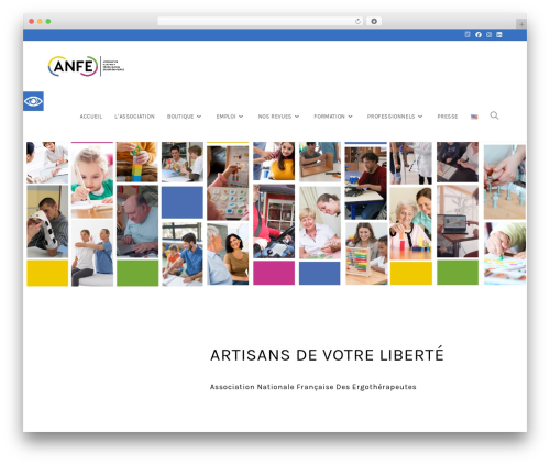 OceanWP premium WordPress theme - anfe.fr