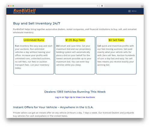 OceanWP premium WordPress theme - runbidsell.com