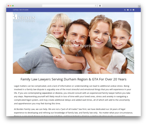 OceanWP theme WordPress free - bordenfamilylaw.com