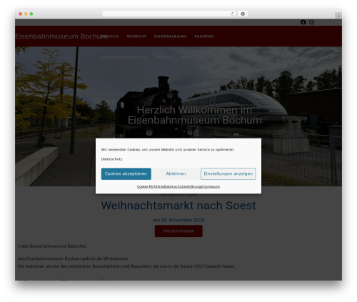OceanWP theme WordPress free - eisenbahnmuseum-bochum.de