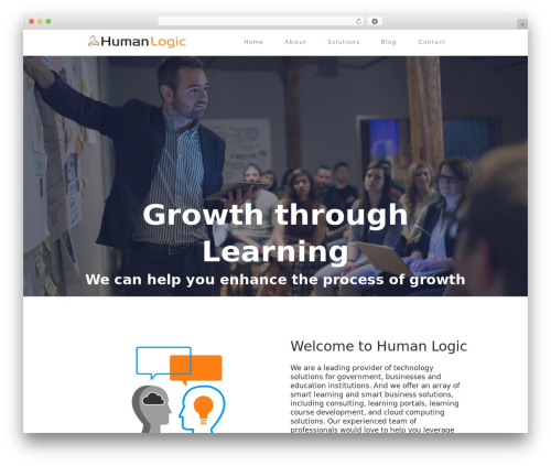 OceanWP theme WordPress free - human-logic.com