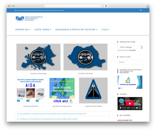 OceanWP theme WordPress - baar.ro