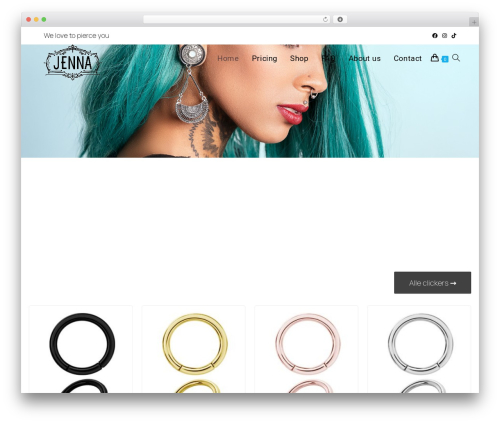 OceanWP theme WordPress - jennaleuven.com