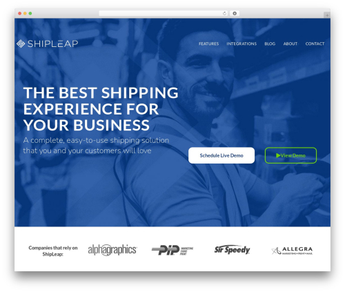 OceanWP top WordPress theme - shipleap.com