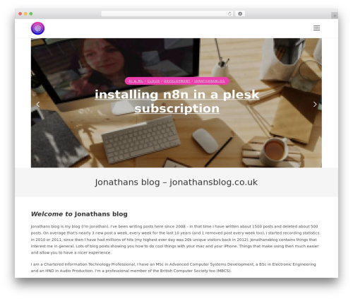 OceanWP WordPress free download - jonathansblog.co.uk